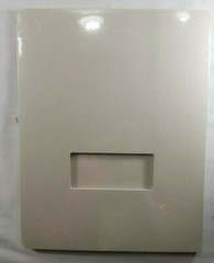 GBC Presentation Covers, 2001005 Window Sturdy Grain, 25 Sets, Slate Gray