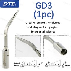 Woodpecker DTE Dental Ultrasonic Scaler Tips GD-Series Fit SATELEC ACTEON NSK