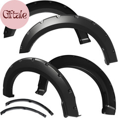 Fender Flare Compatible with 2018-2020 Ford F-150, Smooth Textured Black Paintab