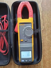 Fluke 381 Remote Display TRMS AC/DC Clamp Meter Multimeter w/ Probe Leads/