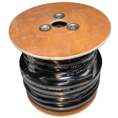 2/0 AWG Tinned Copper Wire Black 50ft spool Heavy Duty Battery Cable Marine