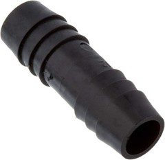 1/2 Inch Barb Union Fitting for Vinyl Tubing Pack of 1 Black