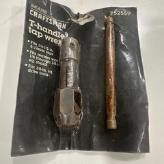 Sears Craftsman USA Nos T Handle Tap Wrench Die 52559 6-12mm & 1/4”-1/2”