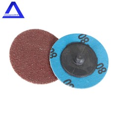 51Pcs 2″ Roll Lock Die Grinder Quick Change Sanding Disc 36 60 80 120 240 Grit