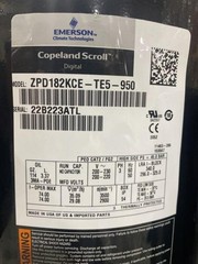 Copeland ZPD182KCE-TE5-950 15 Ton 1-Stage AC Scroll Compressor 200-230/50-60/3