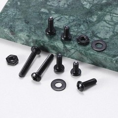 381-Piece Stainless Steel Machine Screws Nuts Bolts Assortment Kit #6 #8 #10 …