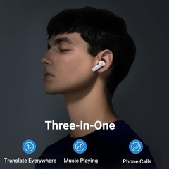 Timekettle M3 Language Translator Earbuds, Two-Way Translator Device #2374C