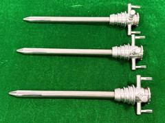 3pc Laparoscopic Hassan Trocar with Cannula 10mmx195mm Reusable Instruments
