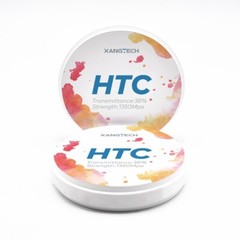 98mm HTC Preshaded Zirconia Block Disc A1/A2/A3 Colors Thickness 14-22mm for Lab