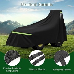 Tractor Cover Waterproof Heavy Duty, 600D Oxford Cloth with Air Vents, Tracto…