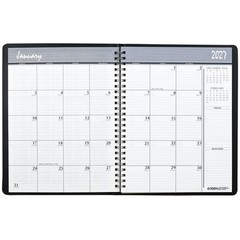 2026 & 2027 House of Doolittle HOD268002 2-Year Monthly Planner 6-7/8 x 8-3/4″