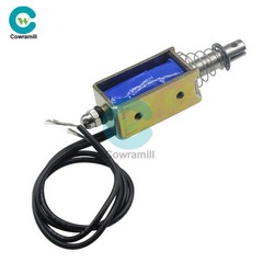 JF-0530B DC12V 300mA 5N/10mm Pull-Push-Type DC Solenoid Electromagnet