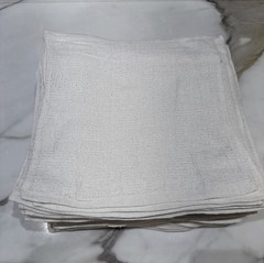 60 New Industrial Rags Towels White Large 12×12 Towel B-Grade