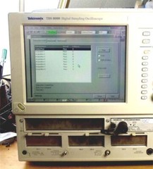 Tektronix TDS/CSA8000-4 DC-50 GHz with 80C08B-CR1 sample module700-1650nm