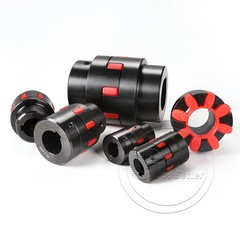 Shaft Coupling Flexible Steel Plum Spider Jaw Coupler Stepper Motor Connector