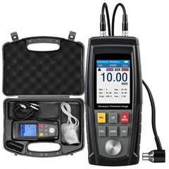 2.5MHz Ultrasonic Thickness Gauge Min/Max 1500 Sets Data Storage 0.04 – 11.81 in