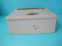 AB ALLEN BRADLEY TYPE 1 METAL ENCLOSURE TB1 50348 LOCKING POWER BOX USED