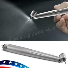 LED Dental Surgical Handpiece 45° Angle 4 Hole Midwest Rear Exhaust Impact Air