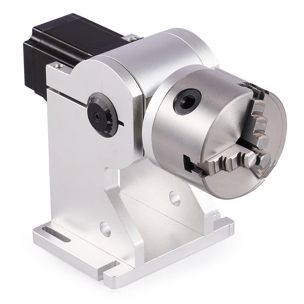 OMTech Cylinder Rotary Rotary Axis for 20W 30W 50W Fiber Laser Marking machine