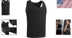 Cotton Tank Top Chest Binder for Tomboys