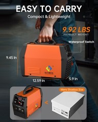HITBOX 4 IN 1 Flux MIG Stick Lift TIG Welder Spool Gun Welding Machine 110V/220V