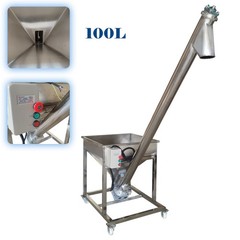 220V 1.1KW Screw Type Automatic Feeding Machine with Emergency Stop Function