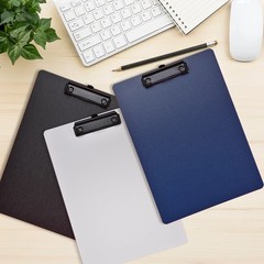 A4 Clipboard Folder with Storage Writing Pad Memo Organizer School Office