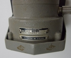 Weinschel Engineering Model 933 – 500MC Dial Variable Attenuator – Untested