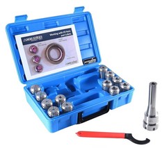 Professional ER-32 Collet Set – 12 Collets & R8 Holder for Drilling & Milling