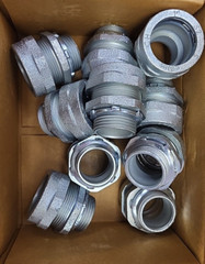 1″ Compression Connector Malleable Iron Type Rigid Eaton Crouse-Hinds CPR3 10/PK