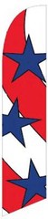 Stars Stripes Banner Sign Flag Only Swooper Advertising 2.5’ Wide