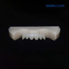 HUGE NOBILCAM Dental Multilayer PMMA Disc CAD/CAM Block, 98mm, 95mm