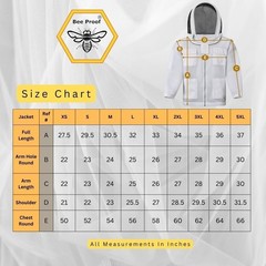Beekeeper Ultra Ventilated 3 layer mesh Beekeeping Jacket Bee Hat Veil Large