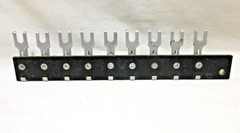 JONES Screw Terminal Blocks, “Y” Clips, 9 or 7 Poles, 9/16″ Centers, Fanning ..