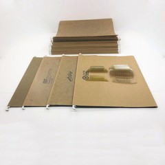 25 Hanging File Folders with 25 Tabs, Letter Size, Beige, Assorted