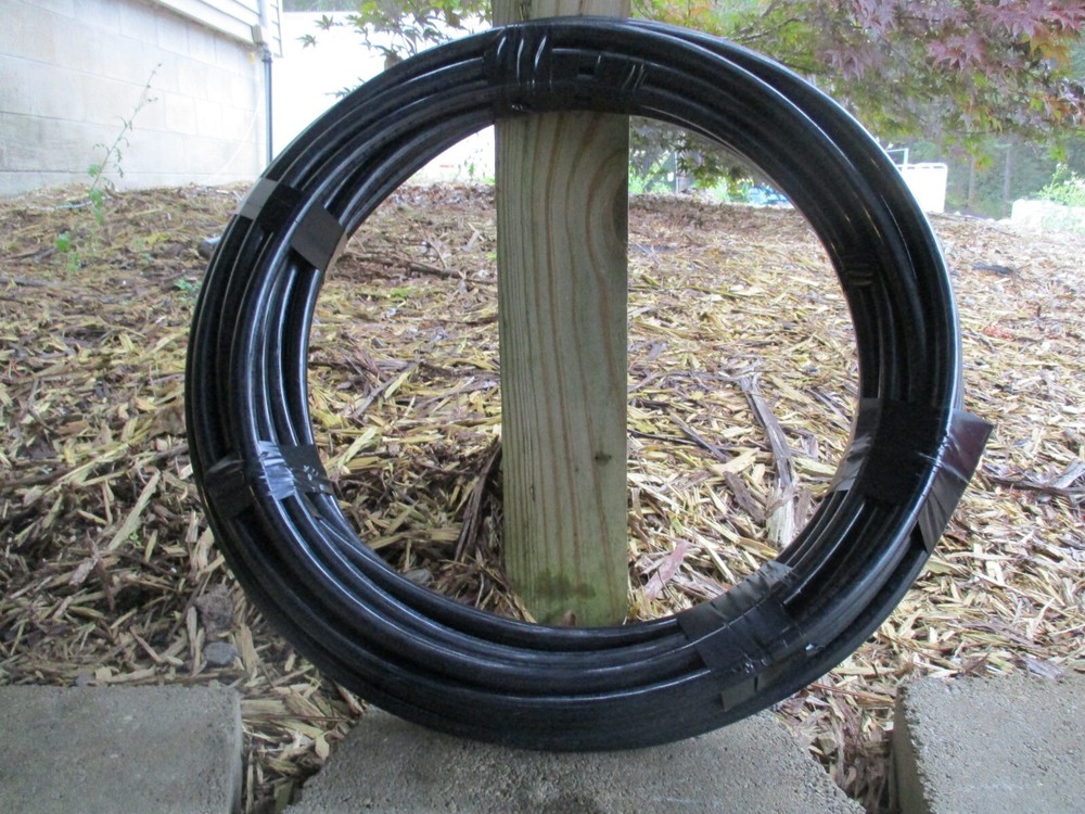 Free Ship, USA Made, 75′ 2/0 AWG Southwire Stranded Copper XHHW-2 Wire Black