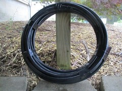Free Ship, USA Made, 75′ 2/0 AWG Southwire Stranded Copper XHHW-2 Wire Black