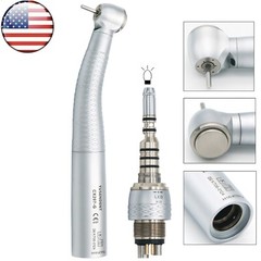 COXO Dental Fiber Optic LED High Speed Turbine Handpiece fit KAVO Coupler 6 Pin