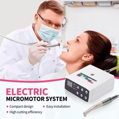 NSK Style Dental Brushless LED Micro Motor /1:5 Increasing LED Contra Angle US