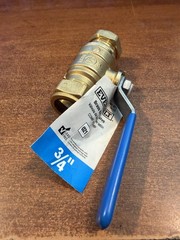 Everbilt Standard Port Ball Valve Lead Free Brass 3/4″ Comp x 3/4″ Comp 021