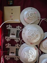 Silent Knight SD505-AHS Analog Heat Detector Sensor With Base