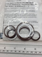 HAYWARD TBX100PAK, 1″ PTFE SEAT & FPM SEAL REPAIR KIT, 0477G