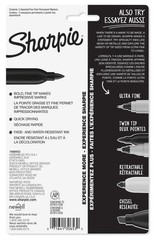 Sharpie Fine Point Permanent Markers, Assorted Colors, 5 Count (1912892)