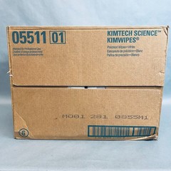 Kimberly-Clark Dry Wipes Low Lint Case of 60 Boxes with 286 Wipes Each