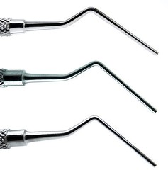 Dental Root Canal Pluggers 1/3, 5/7, 9/11 Double Ended Filling 3 Pcs Instruments