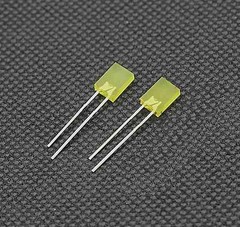 1000PCS 2x5x7mm 2*5*7MM Rectangle LED Yellow Colour Yellow Light Emitting Diode