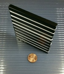 5 Large Neodymium Bar Block Magnet Strong Rare Earth N42h 3 x 1/4