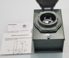 MICTUNING 30A 125V GENERATOR INLET BOX (MIC-PIB-508)