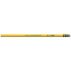 Ticonderoga Wood-Cased Pencils, Unsharpened, 2 1 Count (Pack of 12), Yellow