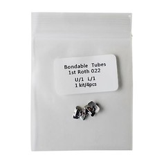 50 Kit Dental Orthodontic Buccal Tube Roth 022 1st Molar Bondable Tubes
